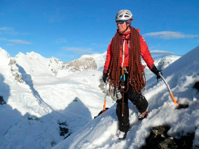 Inma Garrido. De la montaña al laboratorio. 30 años escalando, una década investigando.